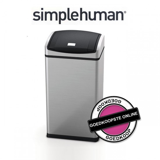 Deal Digger - Simple Human Prullenbak Rectangular Soft Touch Deluxe Deal Digger - Simple Human Prullenbak Rectangular Soft Touch Deluxe