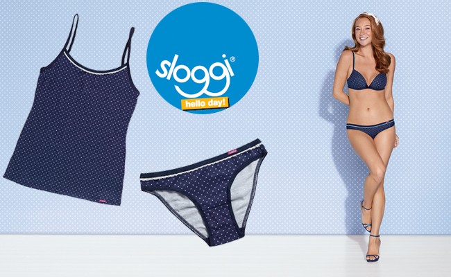 Deal Digger - Sloggi Blue Dots Hemdje + Broekje (Mini)