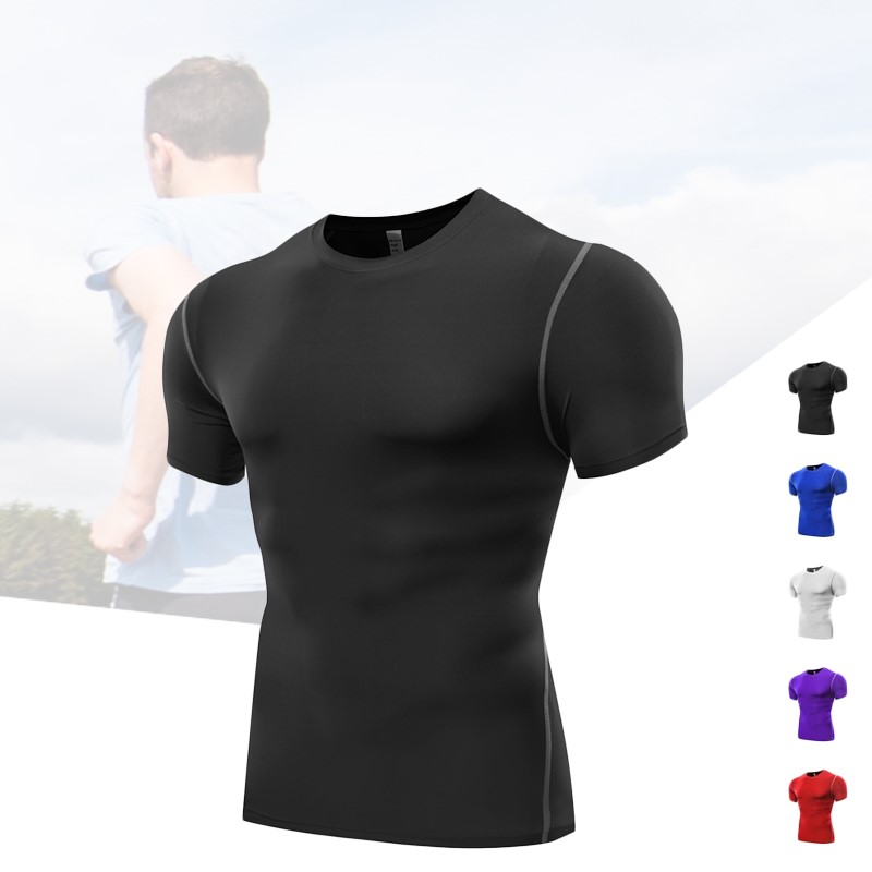Deal Digger - Sneldrogend Elastisch Sport T-Shirt Voor Mannen