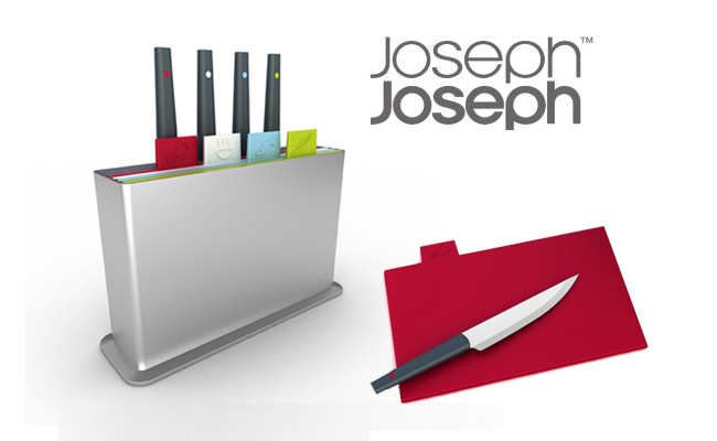 Deal Digger - Snijplanken Met Bijpassende Messen Van Joseph En Joseph Deal Digger - Snijplanken Met Bijpassende Messen Van Joseph En Joseph