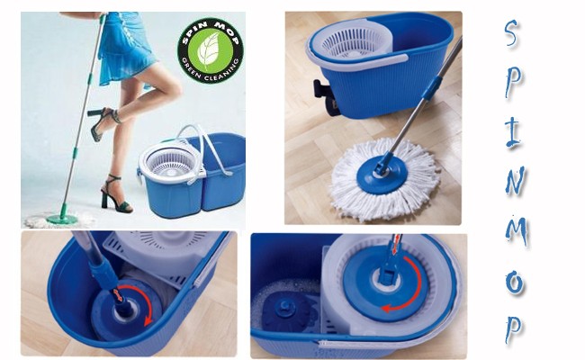 Deal Digger - Spinmop Platinum + 1 Extra Mop Gratis Deal Digger - Spinmop Platinum + 1 Extra Mop Gratis