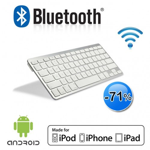 Deal Digger - Stijlvol Draadloos Bluetooth Toetsenbord Deal Digger - Stijlvol Draadloos Bluetooth Toetsenbord