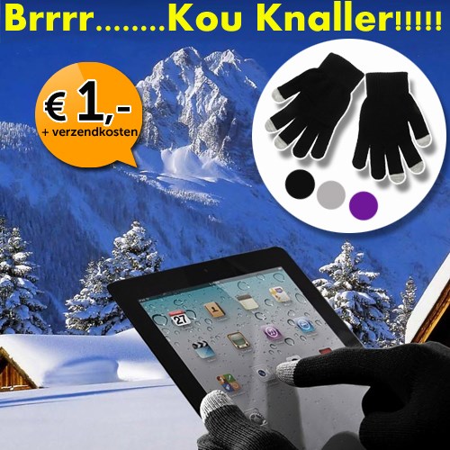 Deal Digger - Touchscreen Handschoenen Voor Smartphones