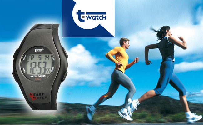 Deal Digger - T-watch Horloge Met Hartslagmeter + Borstband