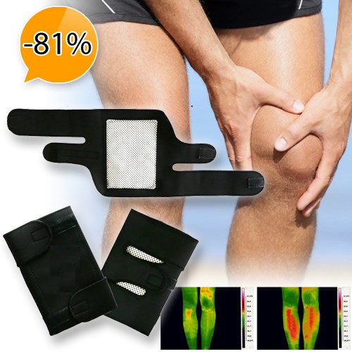 Deal Digger - Verstevigende Knieband Met Magnetische Warmte