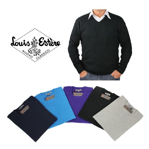 Deal Digger - V-hals Pullover Van Louis Estere: Deal Digger - V-hals Pullover Van Louis Estere: