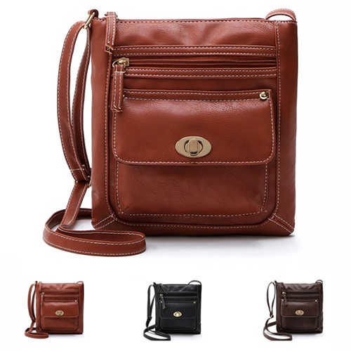 Deal Digger - Vintage Cross-Body Damestas - In Prachtige Herfstkleuren!