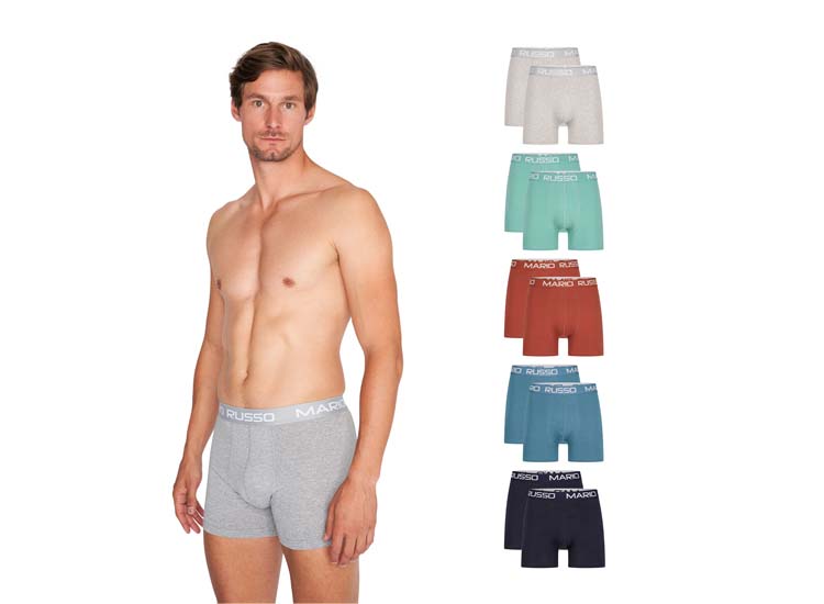 Deal Donkey - 10-Pack Mario Russo Boxers - Heren - Zomer