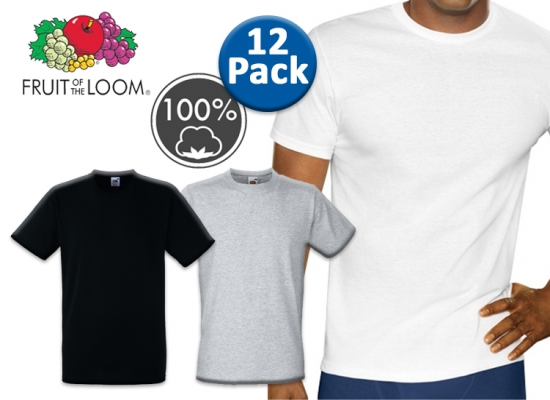 Deal Donkey - 12 Fruit Of The Loom T-Shirts Deal Donkey - 12 Fruit Of The Loom T-Shirts