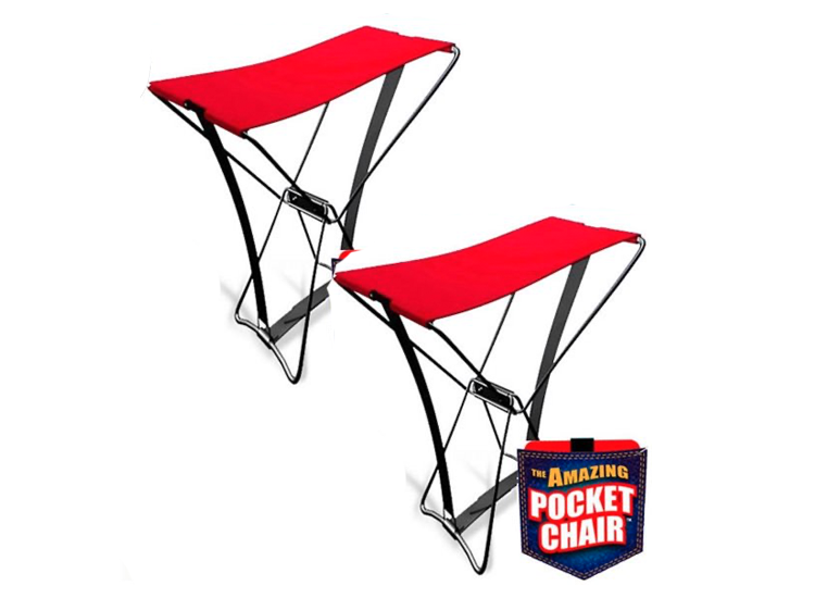 Deal Donkey - 2-Pack Opvouwbare Stoeltjes - Stevig & Compact - Met Opbergzak Deal Donkey - 2-Pack Opvouwbare Stoeltjes - Stevig & Compact - Met Opbergzak