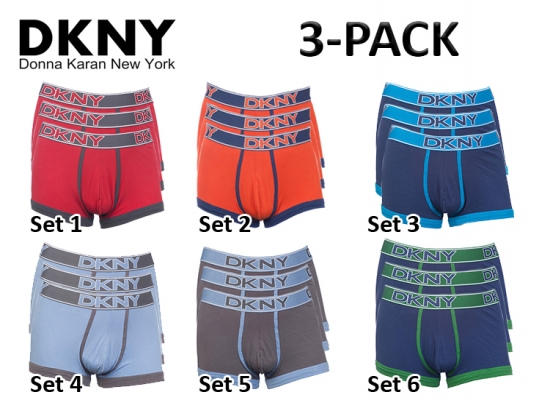 Deal Donkey - 3-Pack Dkny Heren Boxer Shorts
