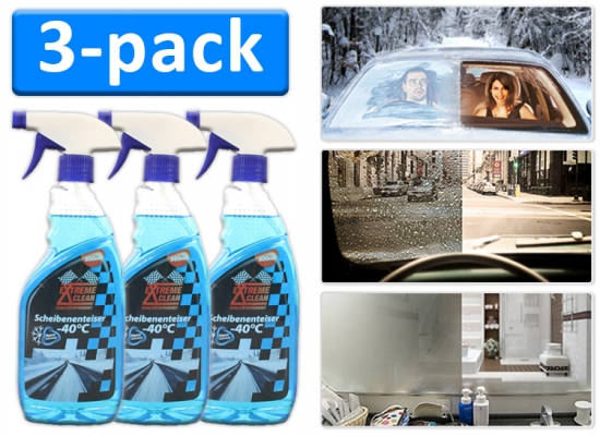 Deal Donkey - 3-Pack Nanotechnologie Vloeistof; Water- En Vuilafstotend Wondermiddel