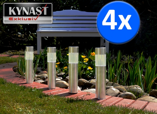 Deal Donkey - 4 Kynast Solar Led Tuinlampen