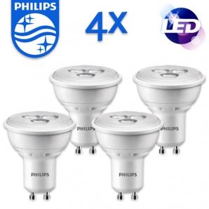 Deal Donkey - 4-Pack Philips E14 Of Gu10 Led Lampen Deal Donkey - 4-Pack Philips E14 Of Gu10 Led Lampen