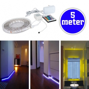 Deal Donkey - 5 Meter Lange Led Strip, Rgb Of Warm White Deal Donkey - 5 Meter Lange Led Strip, Rgb Of Warm White