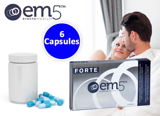 Deal Donkey - 6 Capsules Em5 Pk Erectiepillen