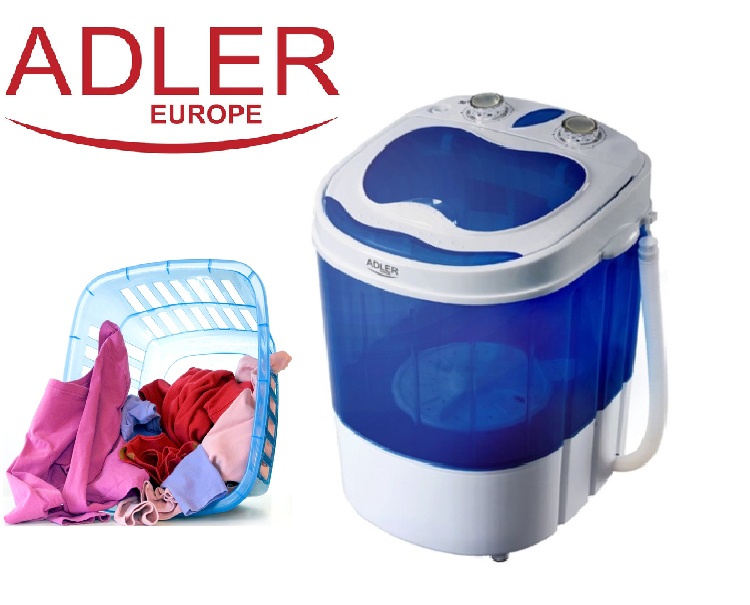 Deal Donkey - Adler Ad 8051 Mini Wasmachine Met Centrifuge Deal Donkey - Adler Ad 8051 Mini Wasmachine Met Centrifuge