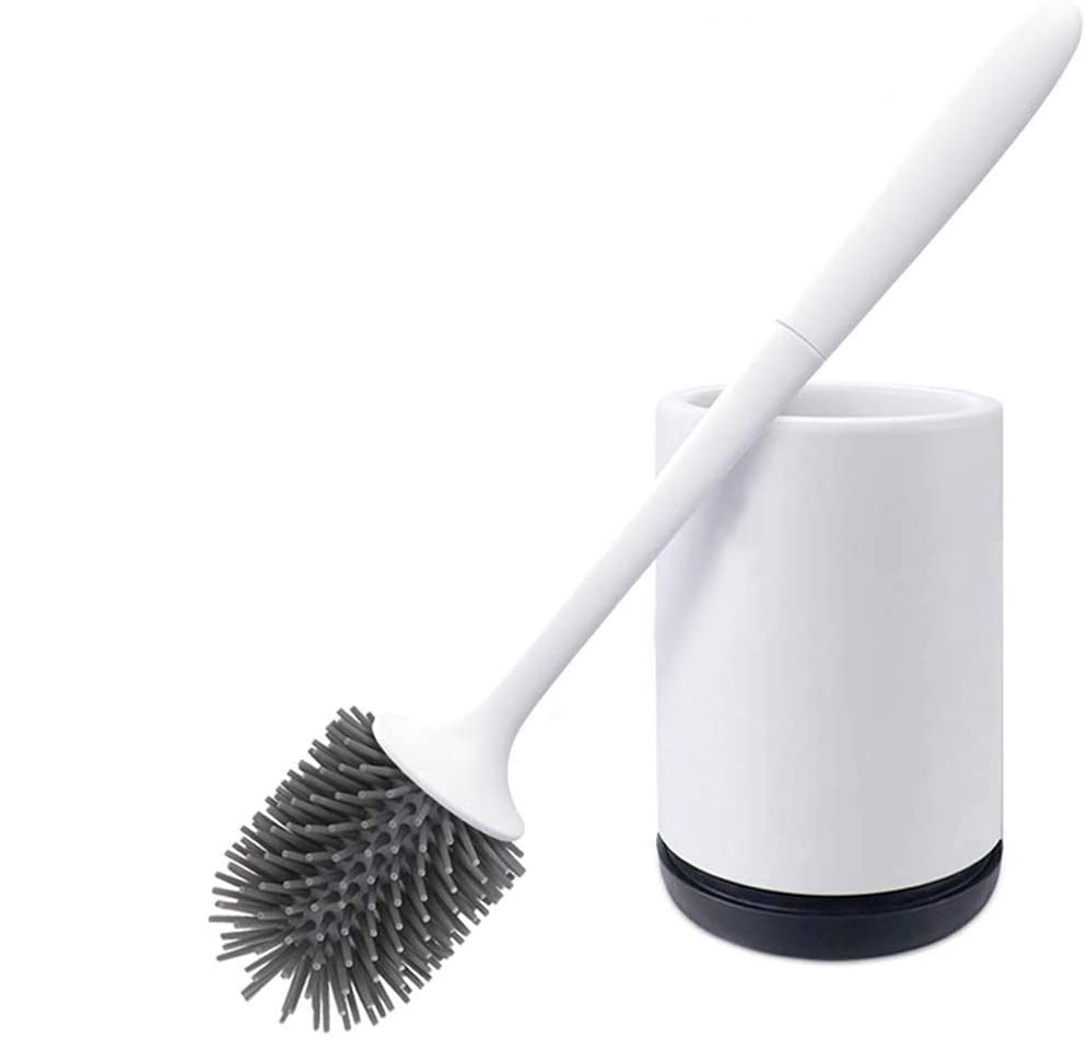 Deal Donkey - Basic Siliconen Toiletborstel - Met Houder Deal Donkey - Basic Siliconen Toiletborstel - Met Houder