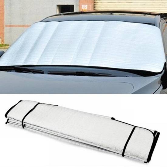 Deal Donkey - Benson Auto Zonnescherm Voorruit - Zonwering Autoraam - Universeel - Grijs Deal Donkey - Benson Auto Zonnescherm Voorruit - Zonwering Autoraam - Universeel - Grijs