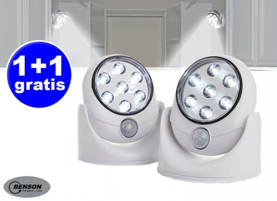 Deal Donkey - Benson Lamp Met Bewegingssensor (1 + 1 Gratis) Deal Donkey - Benson Lamp Met Bewegingssensor (1 + 1 Gratis)