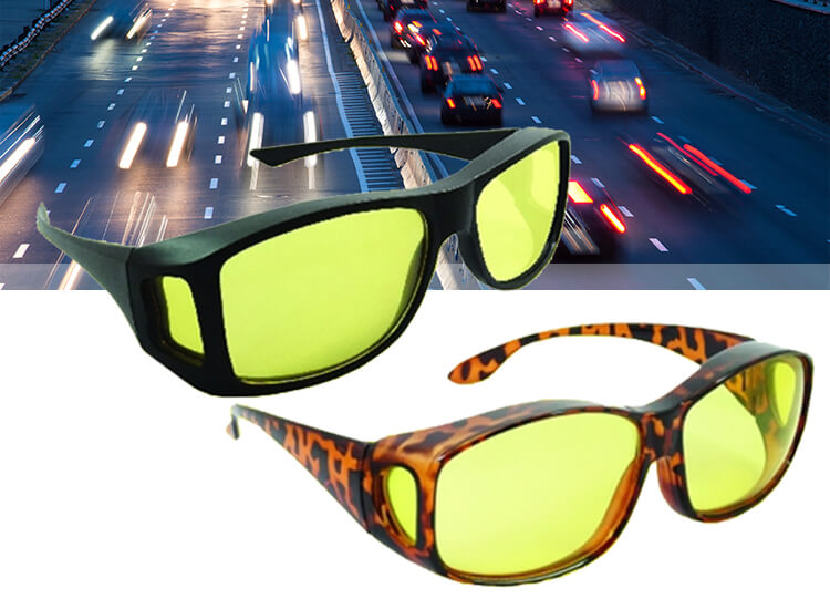 Deal Donkey - Benson Night Vision Bril - Geeft Je Helder Zicht In Het Donker Deal Donkey - Benson Night Vision Bril - Geeft Je Helder Zicht In Het Donker