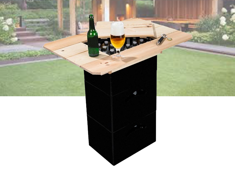 Deal Donkey - Biertafel - Hout - Maak Van Je Krat Een Tafel Deal Donkey - Biertafel - Hout - Maak Van Je Krat Een Tafel