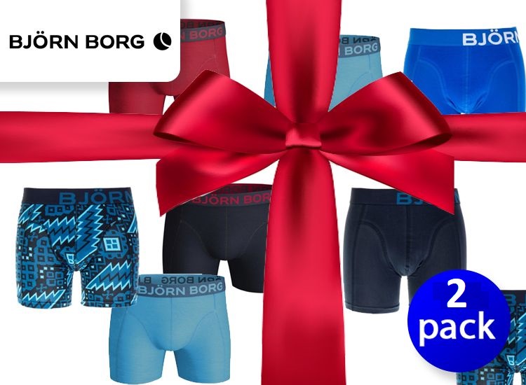 Deal Donkey - Bjorn Borg Herenboxers - Verrassingspakket - 2-Pack Deal Donkey - Bjorn Borg Herenboxers - Verrassingspakket - 2-Pack