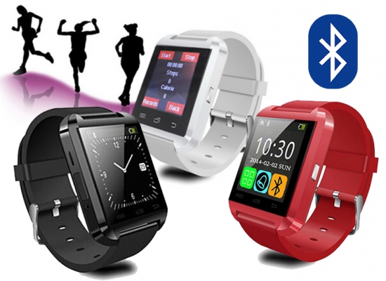 Deal Donkey - Bluetooth Smartwatch; Ontvangt E-Mails, Berichten En Oproepen Deal Donkey - Bluetooth Smartwatch; Ontvangt E-Mails, Berichten En Oproepen