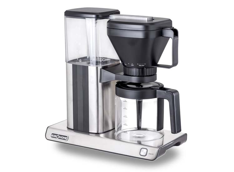 Deal Donkey - Bob Home Koffiezetapparaat Zwart/Zilver - Filterkoffie