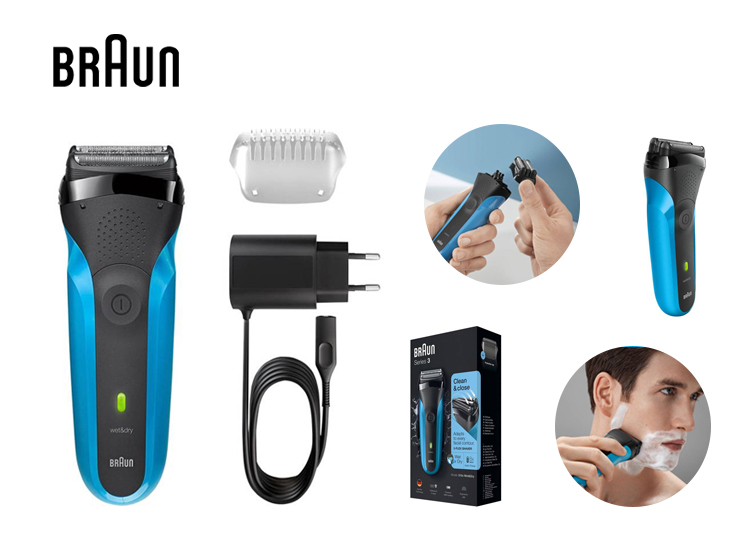 Deal Donkey - Braun Series 3 310S Scheerapparaat - Blauw Deal Donkey - Braun Series 3 310S Scheerapparaat - Blauw