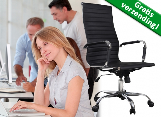 Deal Donkey - Bureaustoel - Chroom - Hoge Of Lage Rugleuning Deal Donkey - Bureaustoel - Chroom - Hoge Of Lage Rugleuning