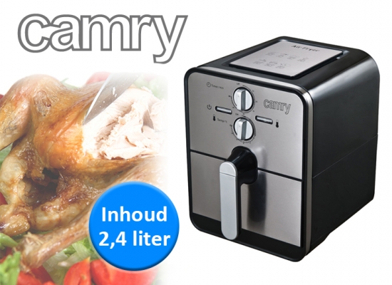 Deal Donkey - Camry Cr6306 Airfryer; Grillen, Frituren, Bakken, Braden En Roosteren Met Hete Lucht