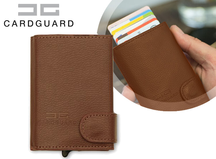 Deal Donkey - Card Guard Uitschuifbare Portemonnee - Beveiligt Je Bankpassen En Creditcard Tegen Hackers