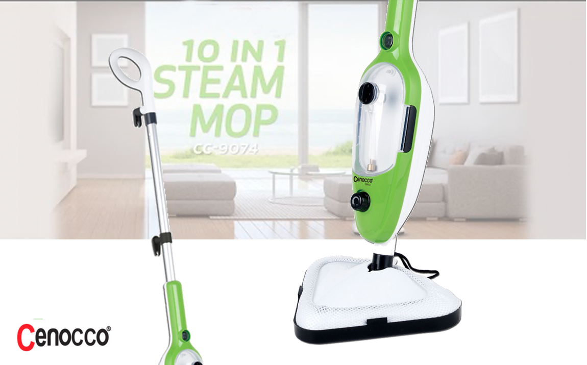 Deal Donkey - Cenocco Cc-9074 Stoomreinger - Groen Deal Donkey - Cenocco Cc-9074 Stoomreinger - Groen