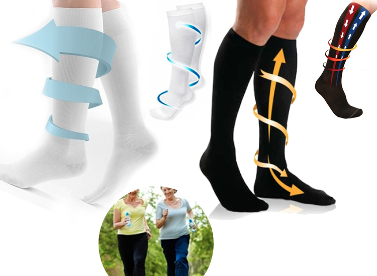 Deal Donkey - Compressiesokken Duopack - Verschillende Kleuren En Maten Deal Donkey - Compressiesokken Duopack - Verschillende Kleuren En Maten