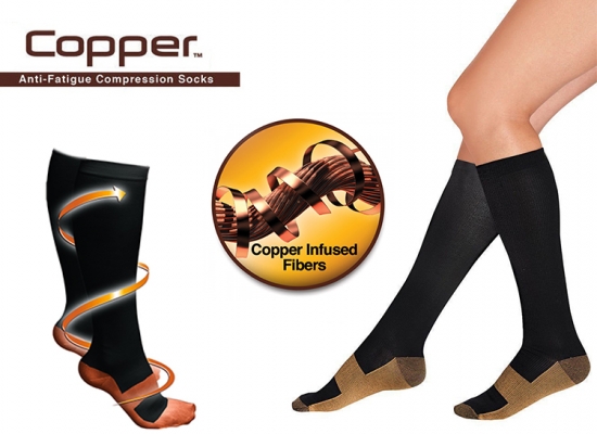 Deal Donkey - Copper Compressiesokken Deal Donkey - Copper Compressiesokken