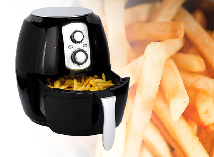 Deal Donkey - Cuisineier Deluxe Airfryer - Frituren Zonder Vet Deal Donkey - Cuisineier Deluxe Airfryer - Frituren Zonder Vet
