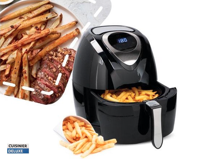 Deal Donkey - Cuisinier Deluxe - Hetelucht Friteuse Deal Donkey - Cuisinier Deluxe - Hetelucht Friteuse