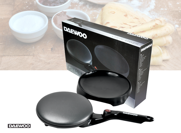 Deal Donkey - Daewoo Sym1274 Crêpe Maker -800W