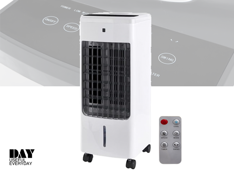 Deal Donkey - Day Aircooler Met Afstandsbediening - 60W - 3,5L Deal Donkey - Day Aircooler Met Afstandsbediening - 60W - 3,5L