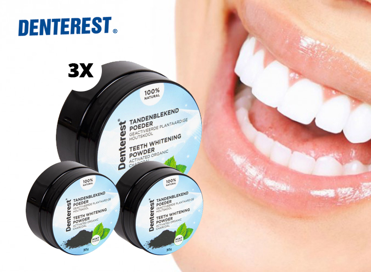 Deal Donkey - Denterest Tandenbleekpoeder - 3 Pack Deal Donkey - Denterest Tandenbleekpoeder - 3 Pack