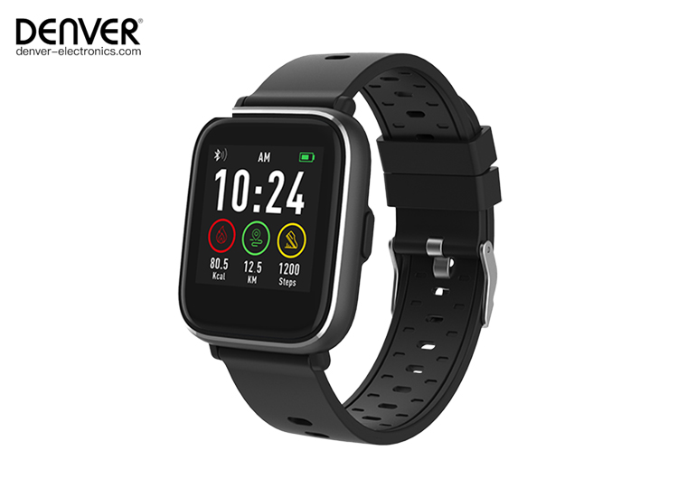 Deal Donkey - Denver Sw-161 - Smartwatch - Zwart