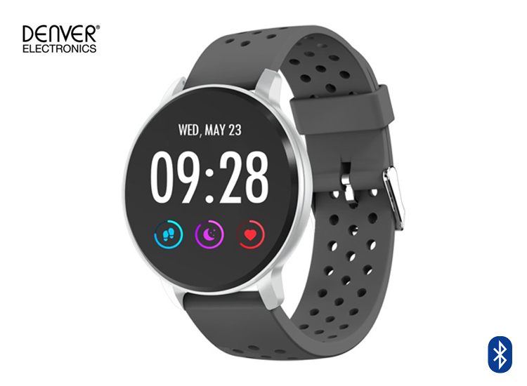 Deal Donkey - Denver Sw-170 - 1.3 Inch Smartwatch Met Bluetooth Grijs Deal Donkey - Denver Sw-170 - 1.3 Inch Smartwatch Met Bluetooth Grijs