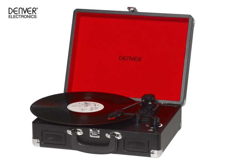 Deal Donkey - Denver Vpl-120 - Platenspeler - Zwart Deal Donkey - Denver Vpl-120 - Platenspeler - Zwart