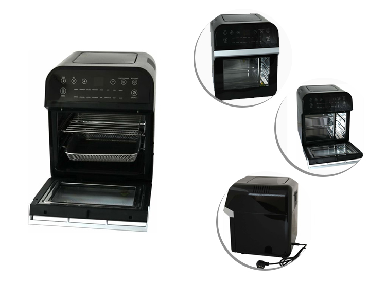Deal Donkey - Deski Airfryer - Hetelucht Friteuse - 12 Liter - 1600 Watt Deal Donkey - Deski Airfryer - Hetelucht Friteuse - 12 Liter - 1600 Watt