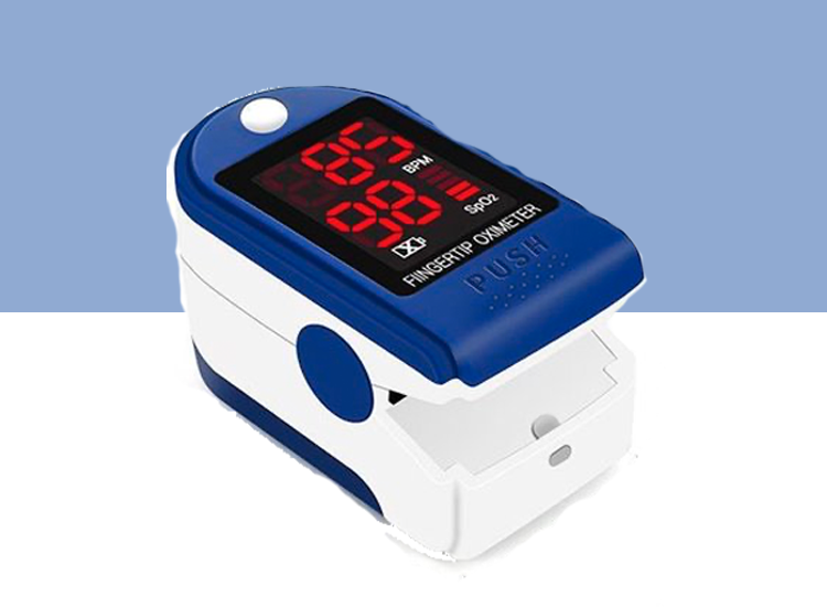 Deal Donkey - Digitale Pulse Oximeter - Saturatiemeter - Blauw