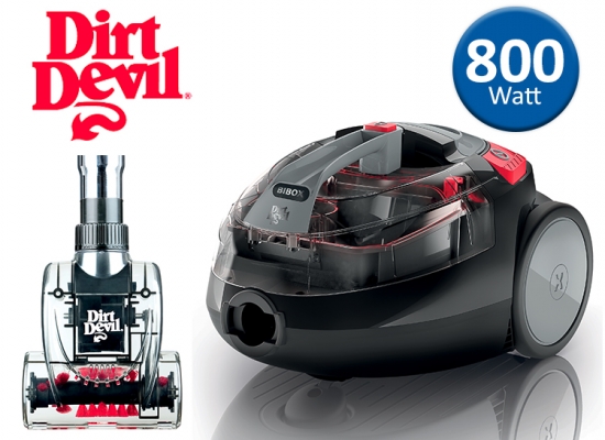 Deal Donkey - Dirt Devil Dd2630-3 Bibox Stofzuiger Met Hepa-Filter - Ideaal Voor Dierenbezitters