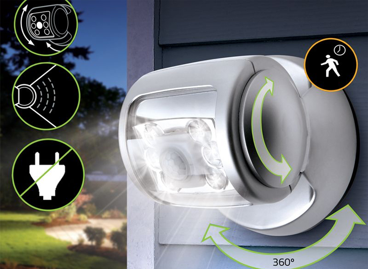 Deal Donkey - Draadloze Led Buitenlamp Met Bewegingssensor - Dag En Nacht Sensor Deal Donkey - Draadloze Led Buitenlamp Met Bewegingssensor - Dag En Nacht Sensor