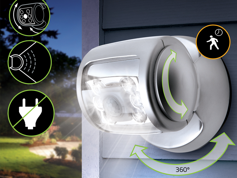 Deal Donkey - Draadloze Led Buitenlamp Met Bewegingssensor Deal Donkey - Draadloze Led Buitenlamp Met Bewegingssensor