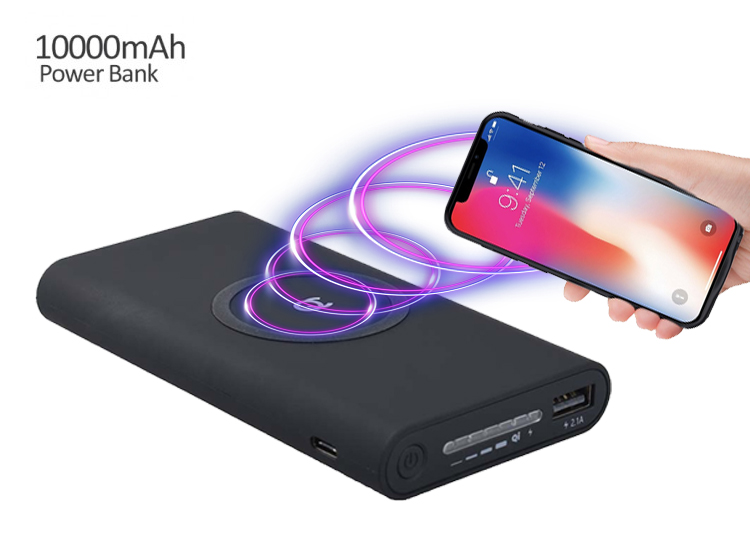 Deal Donkey - Draadloze Powerbank Snellader - 10.000 Mah